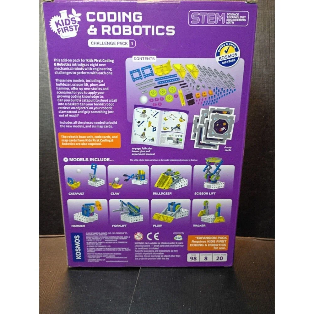 Kids First Coding & Robotics Challenge Pack 1 Thames & Kosmos New Sealed